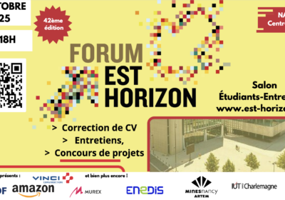 Affiche du forum est-horizon édition 2025 le 23 octobre