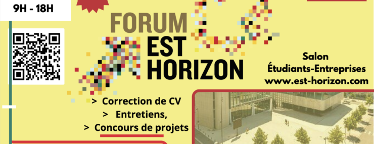 Affiche du forum est-horizon édition 2025 le 23 octobre