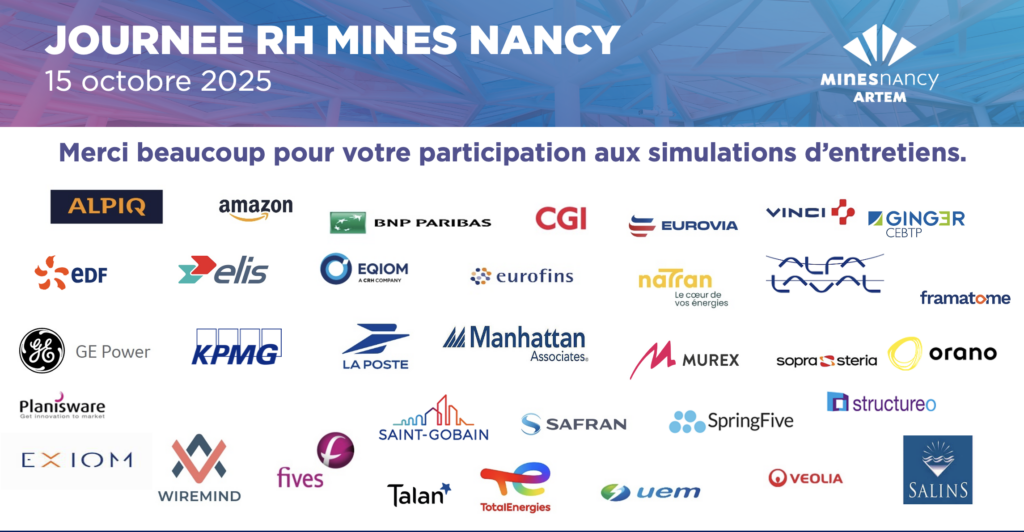 frise avec les logos des 35 entreprises participantes
