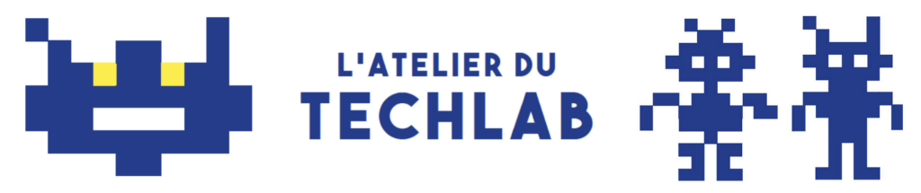 Visuel avec mention "L'atelier du techlab"