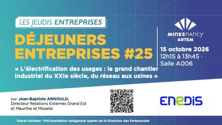 Visuel de promotion du dejeuner entreprise